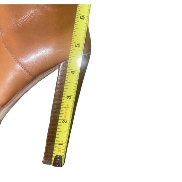 Michael by Michael Kors Wyatt Open Toe Leather Heels Size 6 - Picture 12 of 16